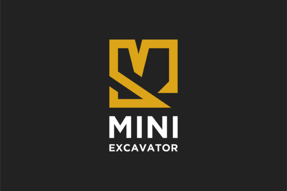 Download Excavator Logo with a Abstract Design - Abstract Collection