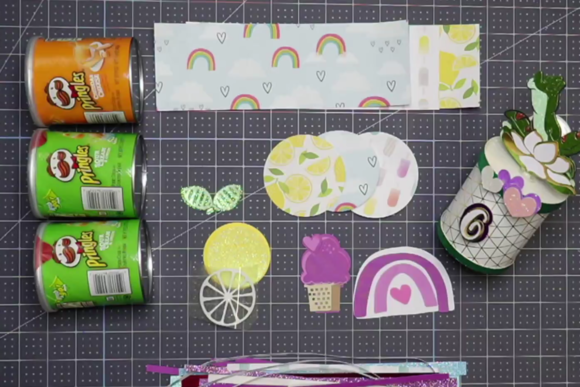 Download Learn How to Make Pringles Can Party Favors - Premium Bundle