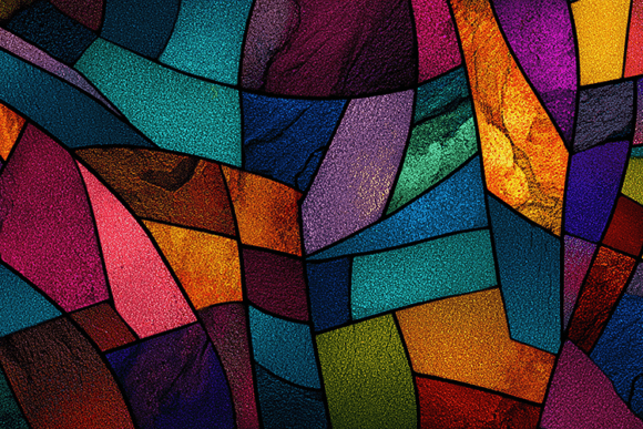 Download Textured Abstract Glass Mosaic Art - Abstract Collection