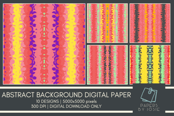Download Abstract Design Digital Paper - Abstract Collection