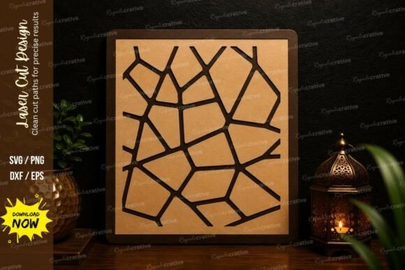 Download Abstract Mosaic Pattern Laser Cut Svg - Abstract Collection
