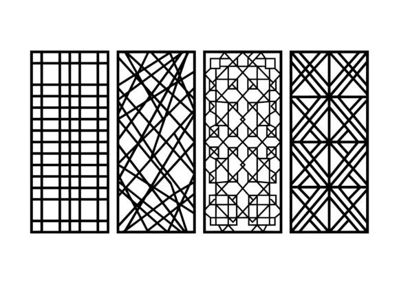 Download Abstract Line Grid Pattern EPS Bundle - Abstract Collection