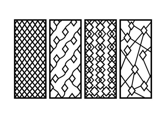Download Abstract Diamond Grid Pattern EPS Bundle - Abstract Collection